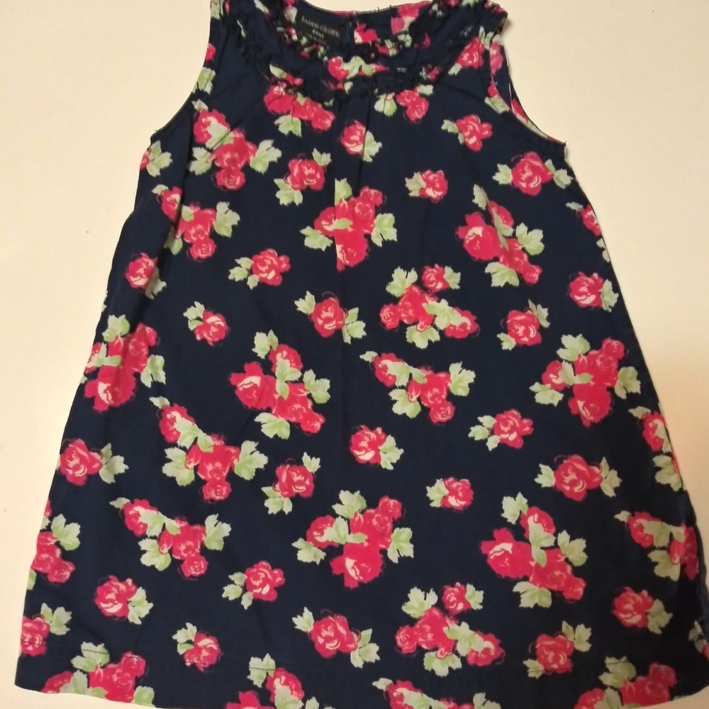 Faded Glory 24 month dress navy floral dress